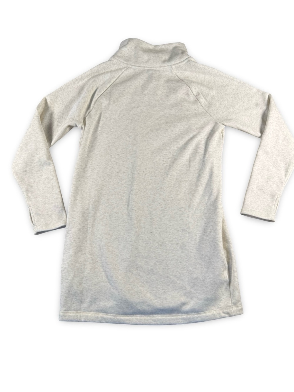 Athleta Cozy Karma Asym Pullover Size Small S Sweatshirt Women's Fleece White - Picture 3 of 8